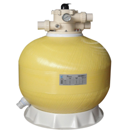 Filtre Mediterraneo - Filtru Piscină Mediterraneo Top 400 - Montaj Superior cu Vană Multiport - Debit 6m³/h - Piscine 40m³