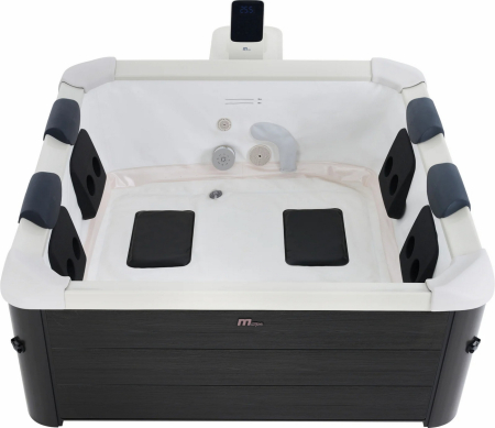 Jacuzzi cu pereți rigizi MSpa Oslo - 6 persoane, 850 L - hidromasaj, încălzire, UVC și bandă LED - grădină și terasă [2]