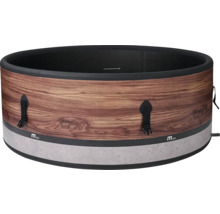 Cazi hidromasaj Eco - Jacuzzi Gonflabil MSpa Duet DU062 - 6 Persoane, 930 L, 138 Jeturi Aer - Interior și Exterior
