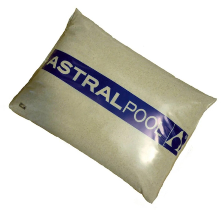 Nisip Cuarțos AstralPool Granulația 1-2mm - Mediu Filtrant Profesional pentru Filtre Piscine - 25kg [1]