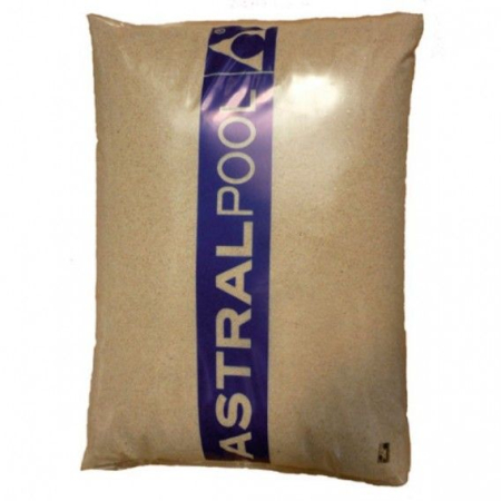 Medii filtrante - Nisip Cuarțos AstralPool Granulația 1-2mm - Mediu Filtrant Profesional pentru Filtre Piscine - 25kg