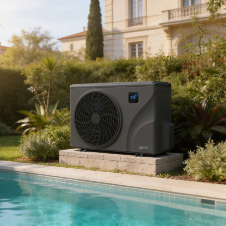 Pompă de căldură Zealux InverBoost PBS 075P – Full Inverter 7,5 kW Monofazat – Piscine până la 25 m³ [2]