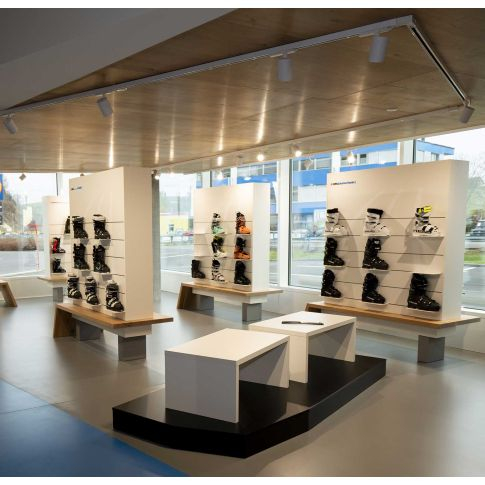 Proiector LED focusabil pe șină DALI HV, 3 faze, 42W, 20°–70°, 4000K, CRI92, alb mat, dimabil DALI [4]