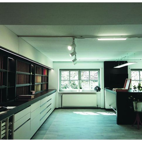 Proiector LED focusabil pe șină DALI HV, 3 faze, 42W, 20°–70°, 4000K, CRI92, alb mat, dimabil DALI [5]