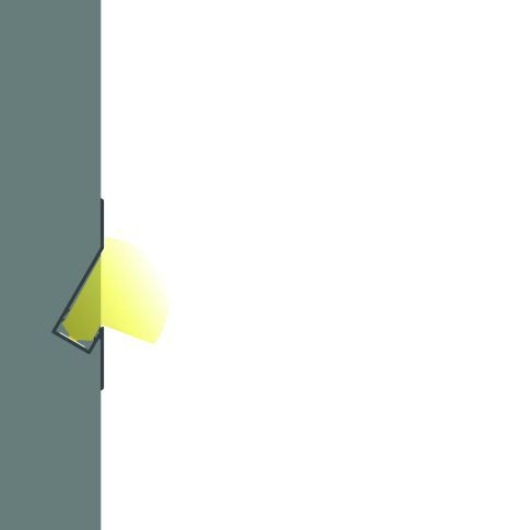 Profil LED încastrat BACKLIGHT3, 200 cm [3]