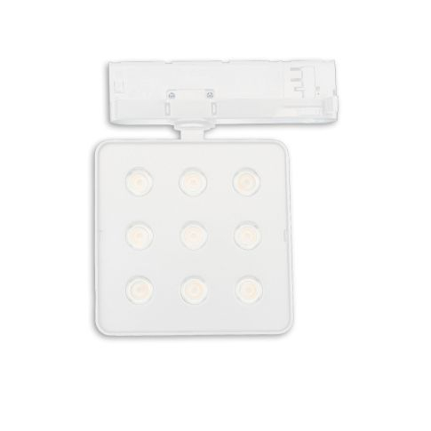 Proiector LED MATRIX pe șină DALI HV, 3 faze, 20W, 40°, 3000K, UGR<19, alb, dimabil DALI [3]