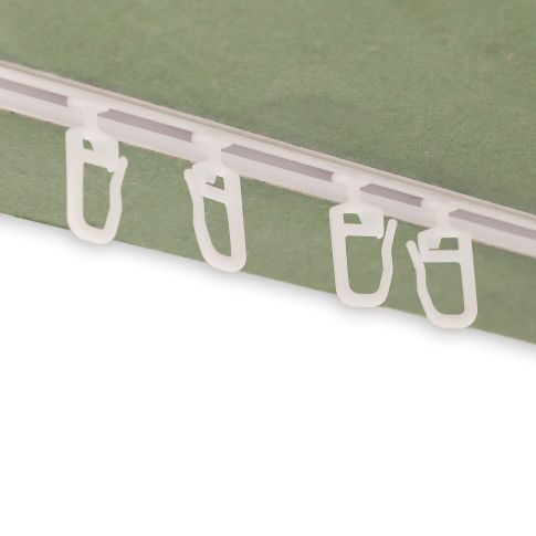 Cârlige glisante pentru perdea, cu cârlig, 6 mm, set 100 bucăți [2]