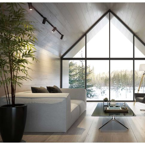 Proiector LED focusabil pe șină DALI HV, 3 faze, 12W, 20°–55°, 3000K, negru mat, dimabil DALI [5]