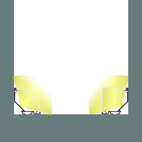 LED corner profile CORNER20 V3, aluminiu anodizat, 200cm [3]