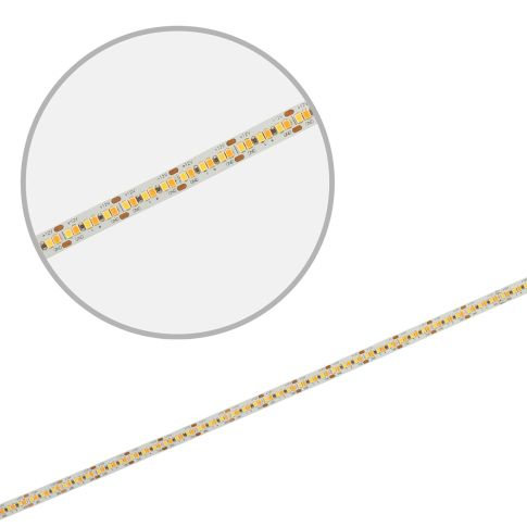 Bandă LED CCT cu mufă – 12V, 15W, 250cm, 240 LED/m, CRI >90, IP20 [5]