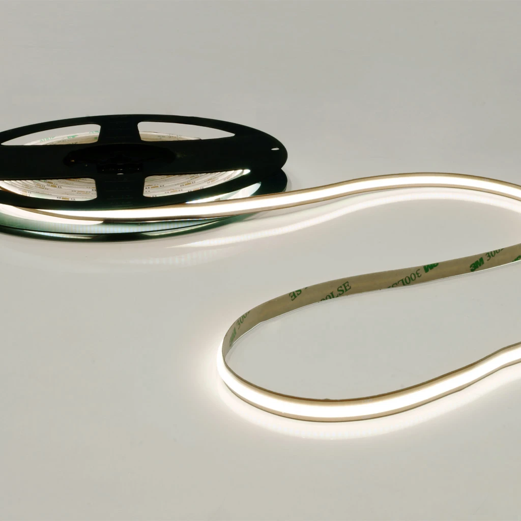 COB LED-Stripe 24V, 13W/m, 2700K, CRI90, 528LED/m, IP20, 8mm, 5m [3]