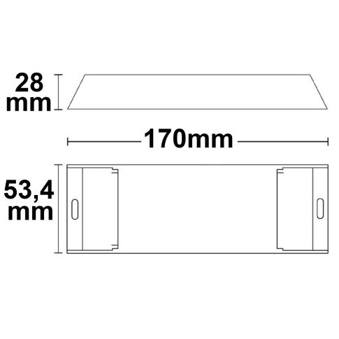 Controller LED RGB+W PWM 4 canale, 12–36V DC, 4×5A, cu control local și telecomandă [2]