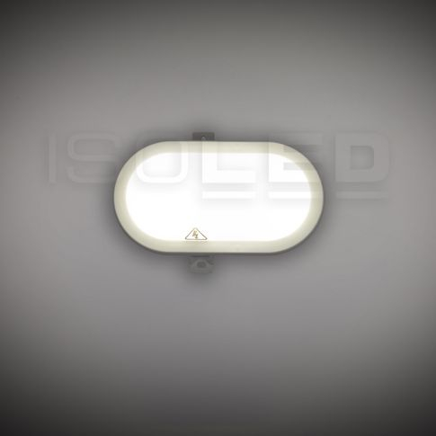 Lampă LED pentru subsol cu senzor de mișcare HF, 10W, IP54, alb, neutral white [2]