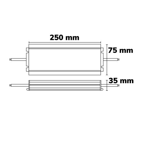LED Transformer 24V/DC, 400W, compact, IP67, SELV [2]
