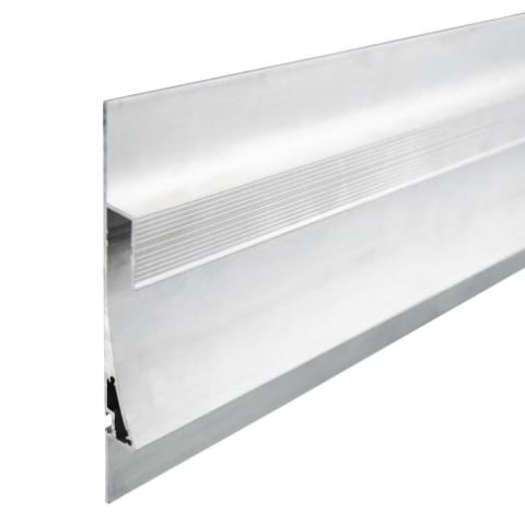Profile pentru gips-carton - Profil LED Rigips Single Curve, Aluminiu, 200cm