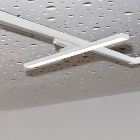 Corp de iluminat liniar prismatic 3 faze, 120 cm, 40 W, 3000 K | 3500 K | 4000 K, CRI90, DALI dimabil [3]
