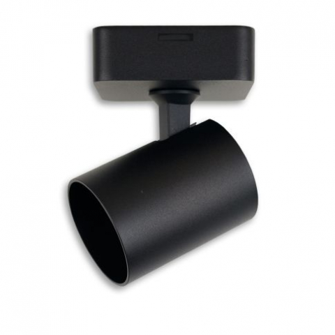 Aplica LED sau plafonieră GU10 simplă, IP20, negru, cu întrerupător on/off, fără sursă de lumină [1]