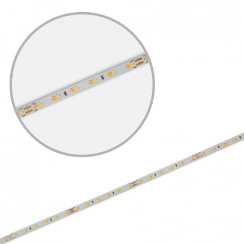 Bandă LED CCT cu mufă – 24V, 10W, 500cm, 126 LED/m, CRI >90, IP20 [3]