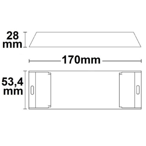 Controller LED RGB+W PWM 4 canale, 12–36V DC, 4×5A, cu control local și telecomandă [1]