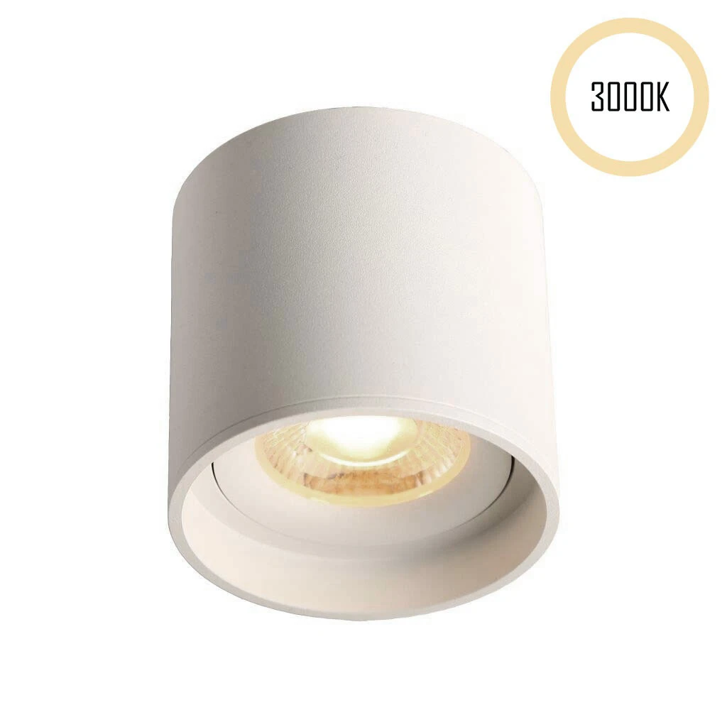 Spoturi LED Aplicate - LED Ceiling Spot 24V, 8W, 3000K, CRI90