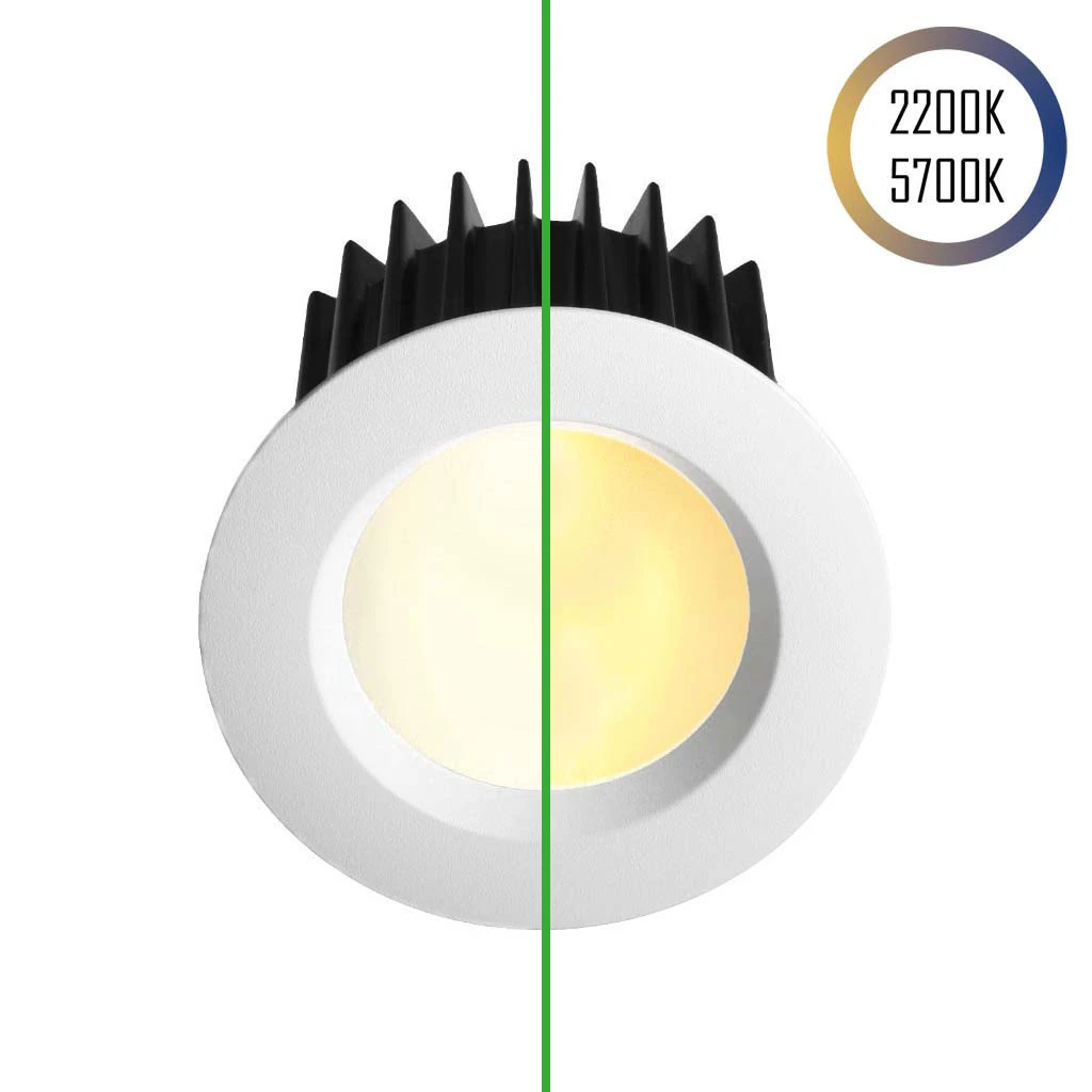 LED Spotlight 24V, 10W, 2200K/5700K, CRI90 (Tuneable White, CCT) [4]