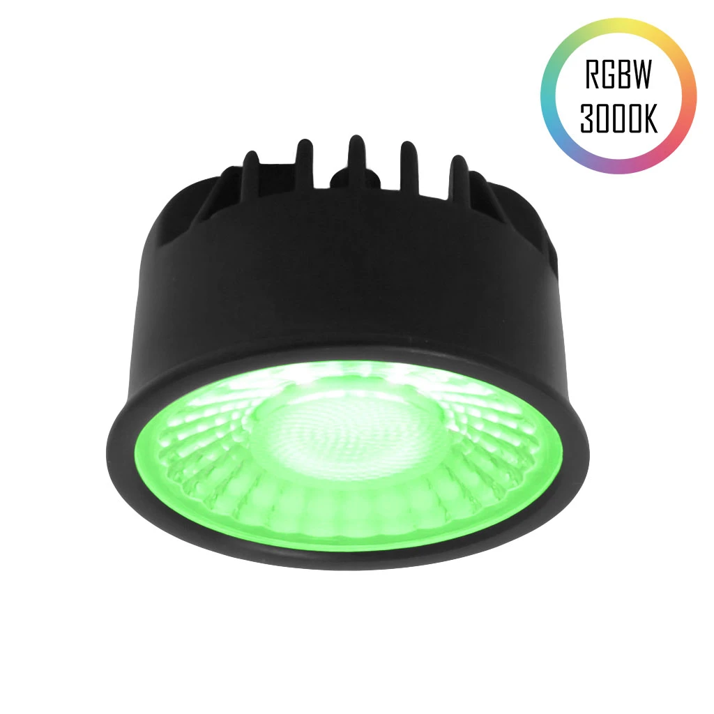 Iluminat LED 24V - LED Spotlight 24V, MR16, 5W, RGBW/3000K, CRI90
