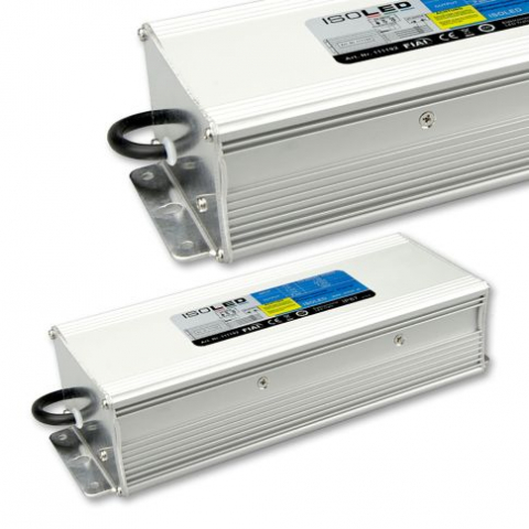 Surse 24V Carcasa Metalica - LED Transformator 24V DC, 0–150W, IP66, Carcasă Metalică