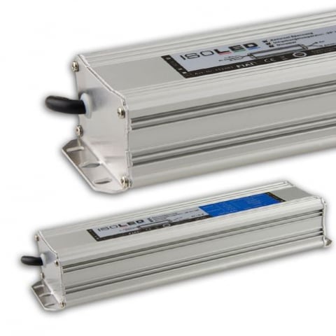 Surse 24V Carcasa Metalica - LED Transformator 24V DC, 20–100W, Dimmabil, IP65, Carcasă Metalică