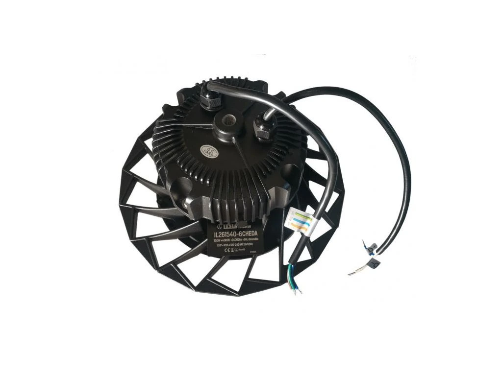 Iluminat Industrial - Tes﻿la High Bay LED Industrial 150W, 24.000lm, 4000K, 110°, IP65, DALI, Corp Aluminiu + Difuzor Clar