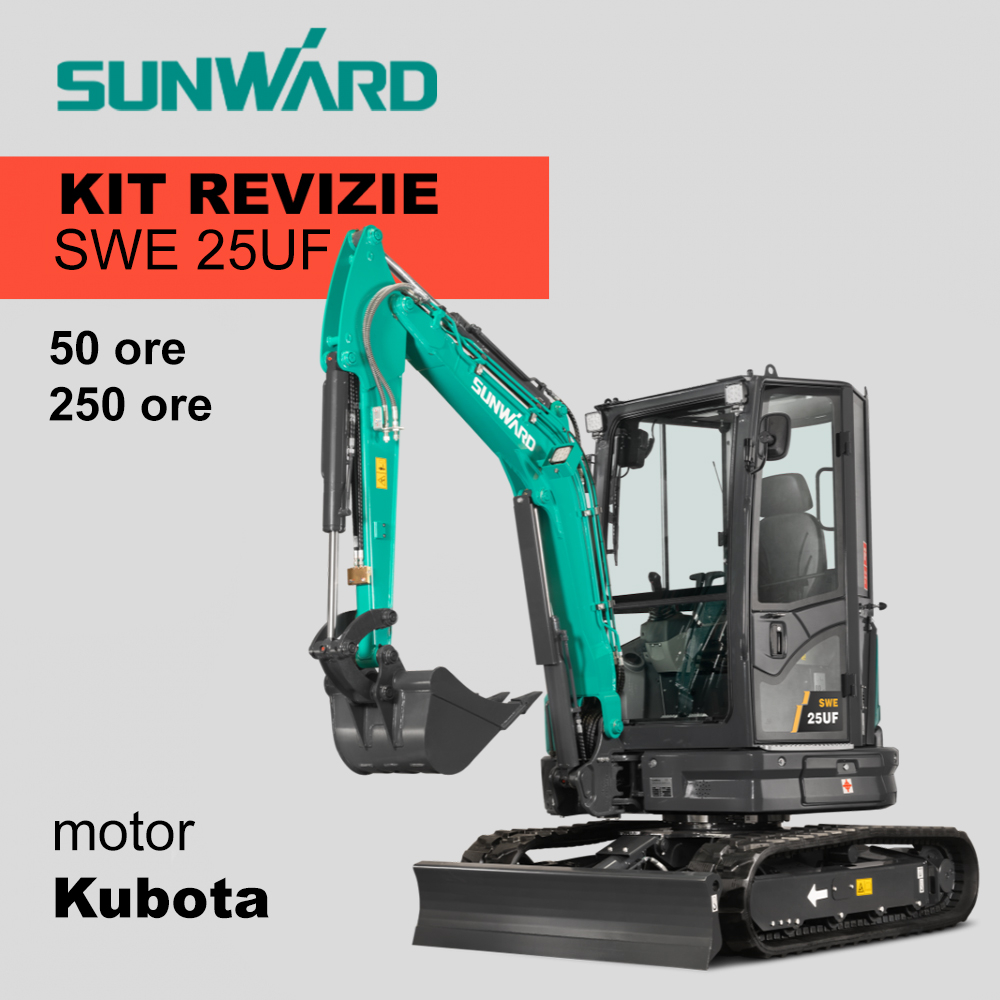 Kit revizie Sunward SWE25UF – motor Kubota (50/250 ore [1]