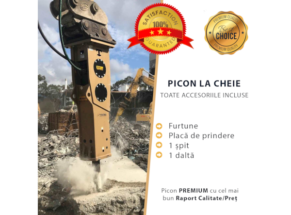 Picon /  Ciocan Hidraulic Tecna TB 160 H miniexcavator 2.5 - 4.5 t [2]