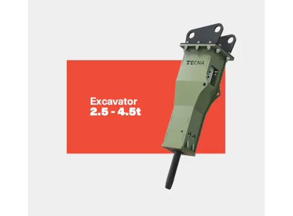 Picon /  Ciocan Hidraulic Tecna TB 160 H miniexcavator 2.5 - 4.5 t [3]