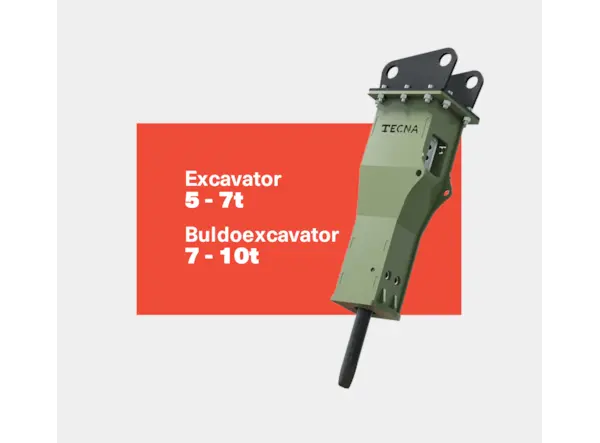 Picon /  Ciocan Hidraulic Tecna TB 350 H excavator 5 - 7 t / Buldoexcavator 7 10 t [3]