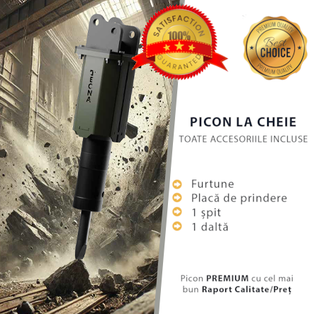 Picon /  Ciocan Hidraulic Tecna TBK 100 H miniexcavator 0,8 - 2,4 t [2]
