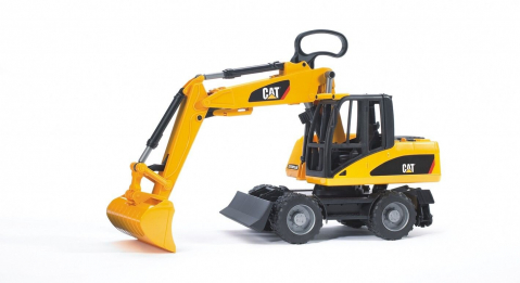 Jucarii - Jucarie Excavator cu roți Caterpillar