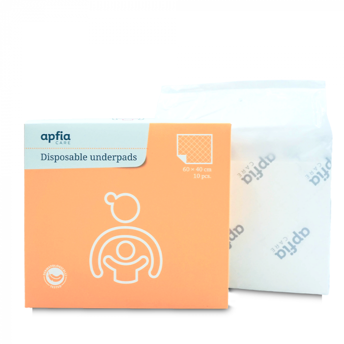Aleze de unica folosinta 60x40 cm Apfia Care, protectie pat [2]