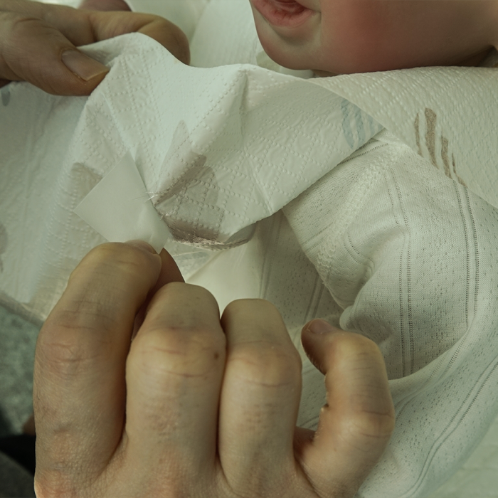 Bavete de unică folosință Apfia Care cu buzunar de colectare pentru protecția hainelor [7]