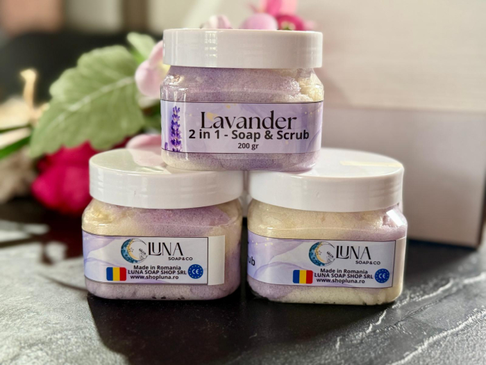Scrub cu săpun, lavandă și zahăr [2]