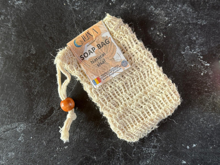 Săculeț de sisal eco-friendly pentru săpun și exfoliere [2]