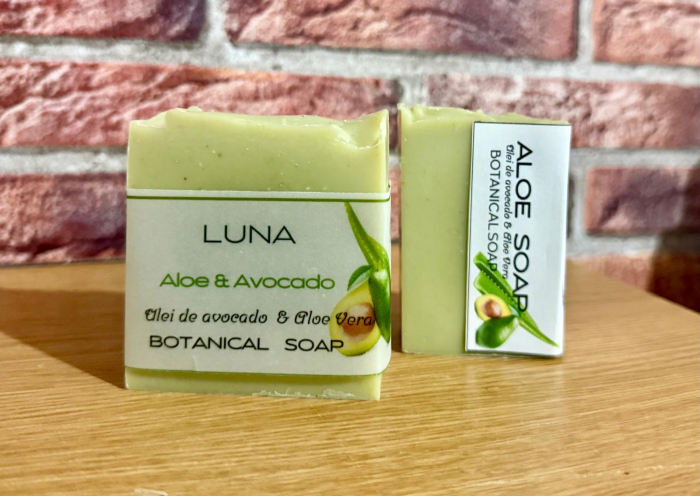 Sapun artizanal 100% natural cu aloe fresh si avocado [3]