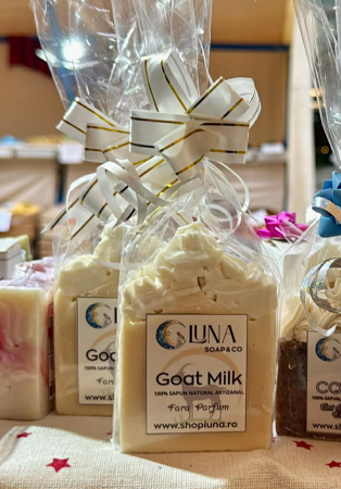 Sapun Natural - GOAT MILK SOAP - Sapun natural cu Lapte de Capra