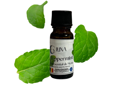 Ingrediente Pure - Ulei esențial de mentă 100% natural – aromaterapie, difuzor, masaj
