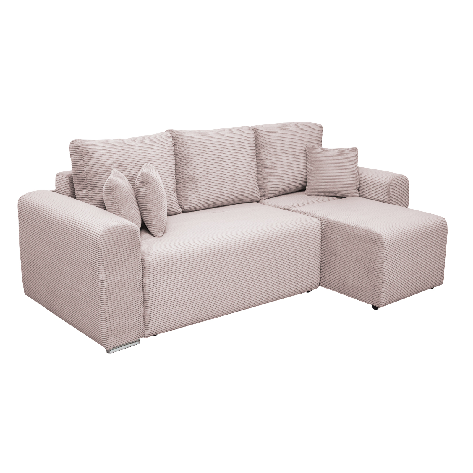 Coltare - Coltar/Canapea extensibil BEG240, cu arcuri si lada depozitare, colt interschimbabil, 240x153x80 cm - ExpoMob