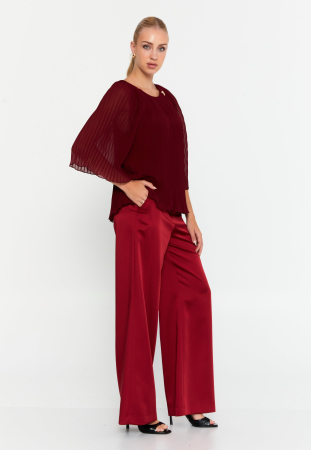 Noua Colectie - Bluza burgundy Ruby