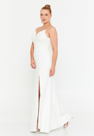 Rochie Alba eleganta Ganora [1]