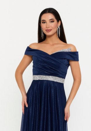 Rochie eleganta cu paiete bluemarin [1]