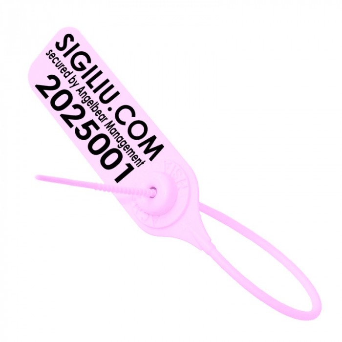 SET 50 sigilii plastic ANGELBEAR antifurt cu inchidere rapida, etichete pentru sigilare haine, incaltaminte, bagaje, ambalare [4]