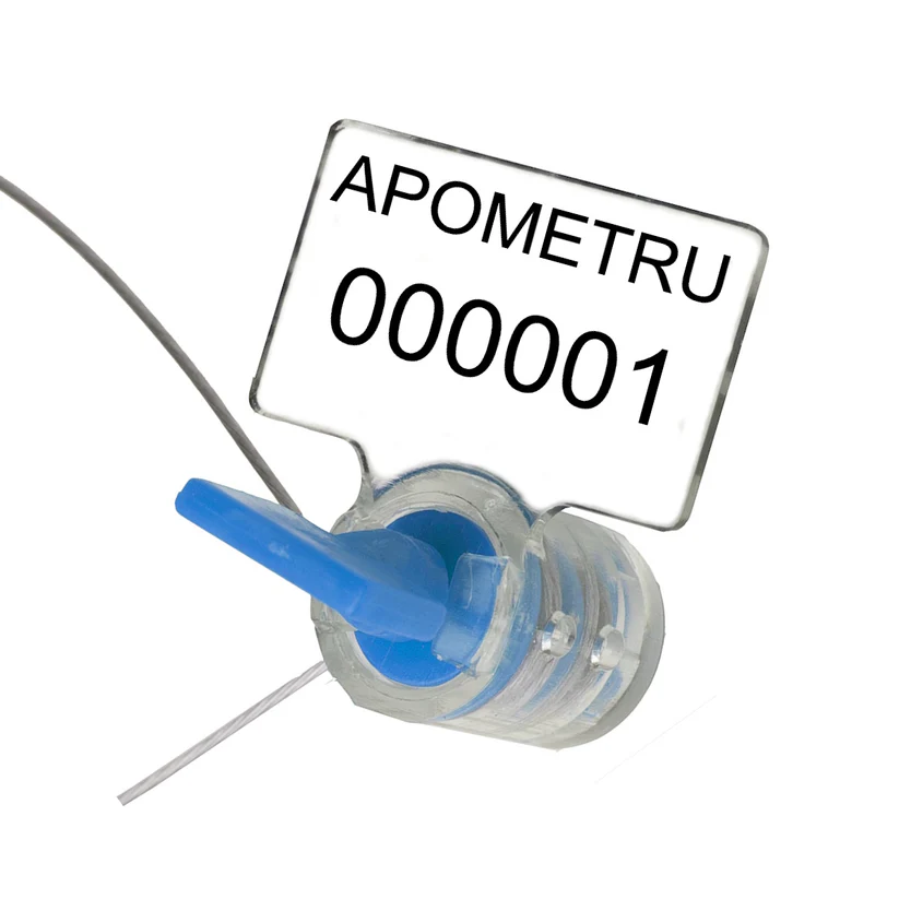 SIGILIU CU ROTOR AUTOBLOCANT ANGELBEAR INSCRIPTIA APOMETRU SIGILARE APOMETRE 100 BUCATI [2]