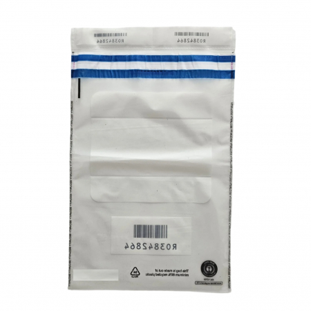 Pungi de securitate probe - Plic securizat punga transport de securitate sigilabil cu serie transparent Angelbear  SET 100 BUCATI