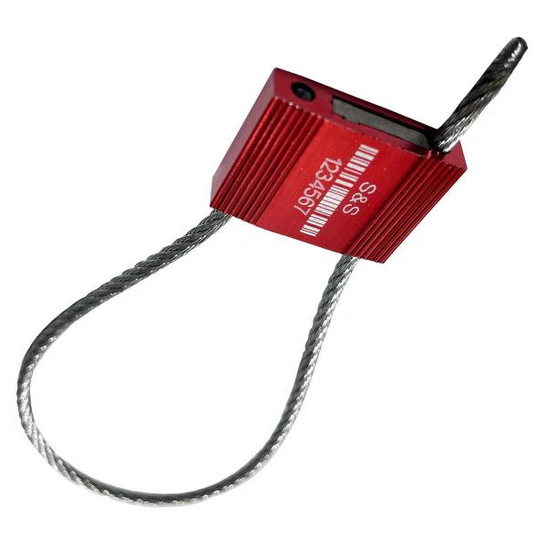 Sigiliu de inalta securitate lacat 300 mm 3.5 HS048 ISO 17712 C-TPAT UK Custom Group 2 100 bucati ANGELBEAR [3]